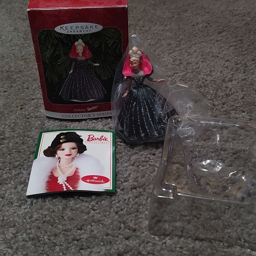 Barbie Holiday Barbie Collectors Series 1998 Ornament NIB